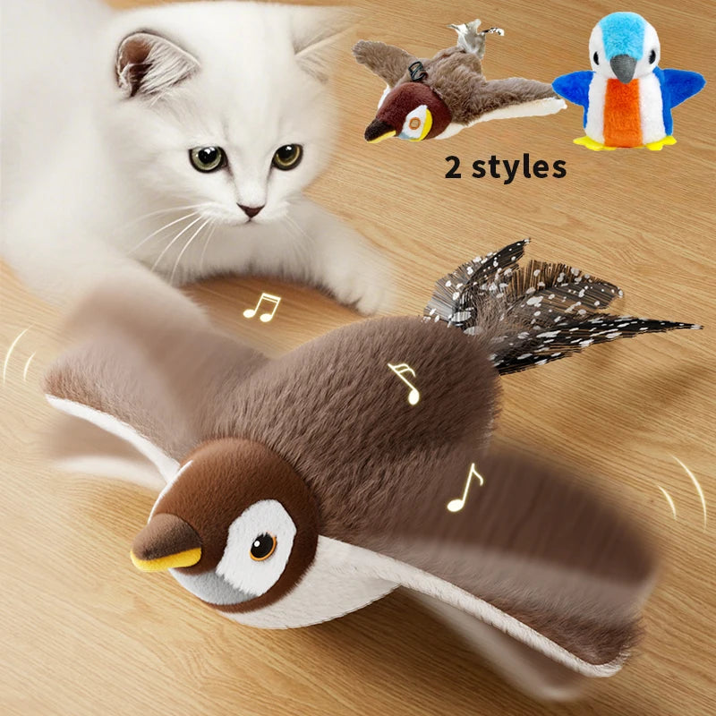 Soft plush toys for cats