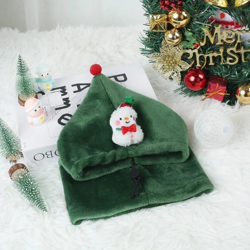 Christmas Dog Hats Pet Hat for Small Medium Dogs Winter Warm Puppy Cat Hat Christmas Party Cosplay Costume Pets Accessories