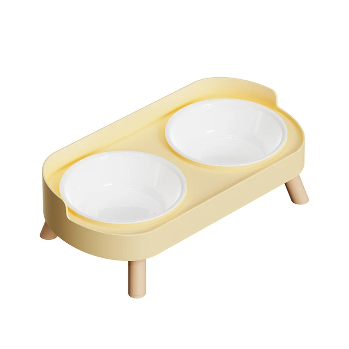 bowl for drinking water for cats and dogs with dual use