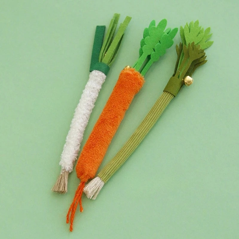 molar stick with bell for relief of kitten's milk teeth