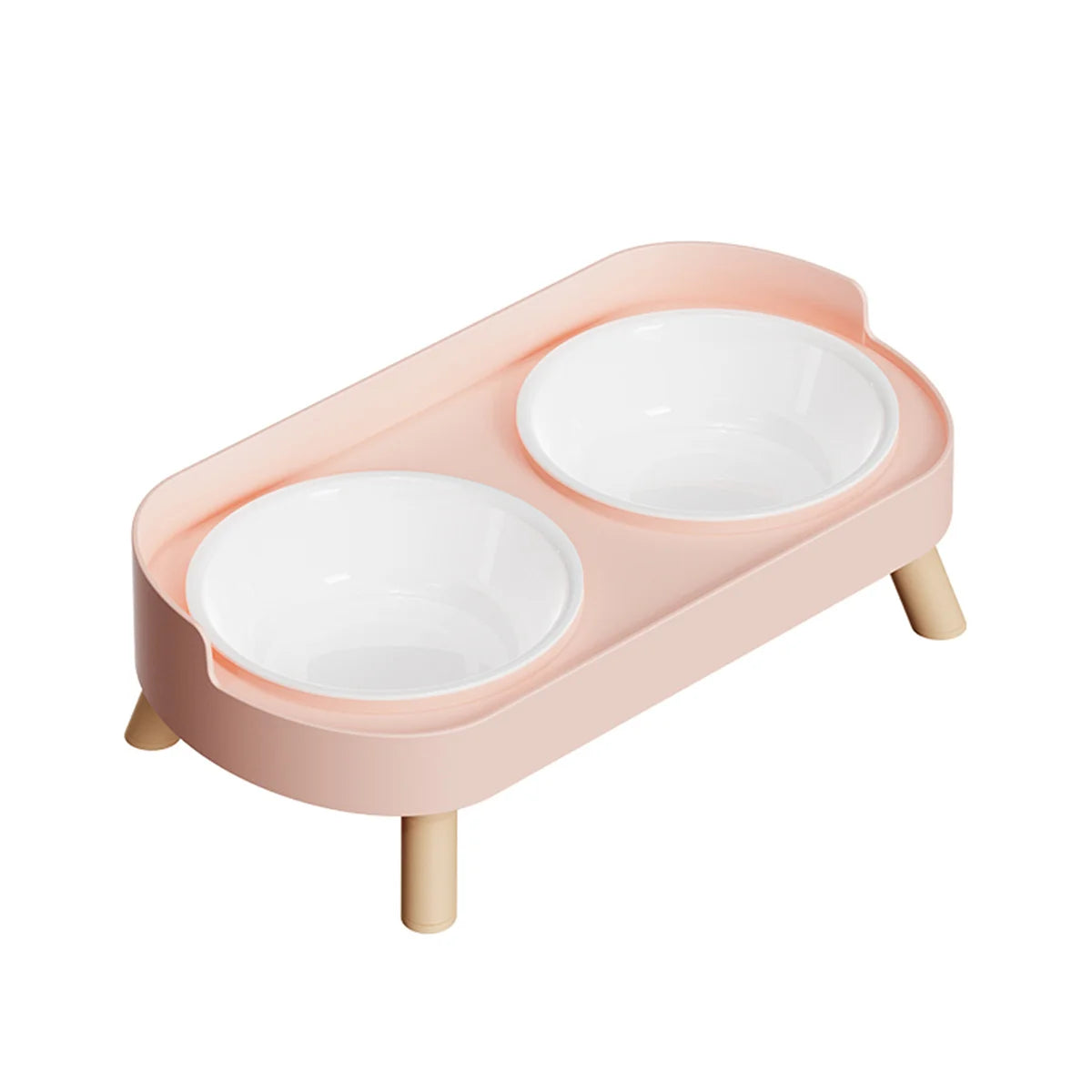 bowl for drinking water for cats and dogs with dual use