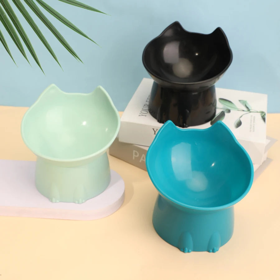 anti-tip plastic pet bowl