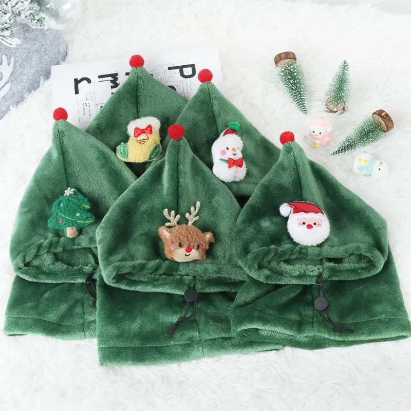 Christmas Dog Hats Pet Hat for Small Medium Dogs Winter Warm Puppy Cat Hat Christmas Party Cosplay Costume Pets Accessories