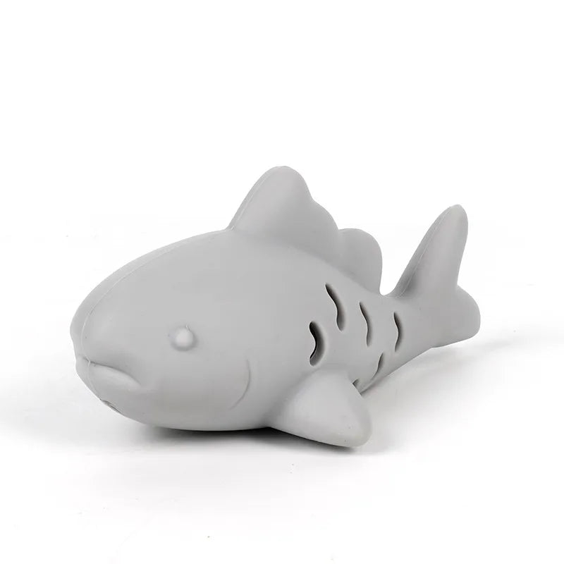 Jouet pour chat en silicone en forme de poisson