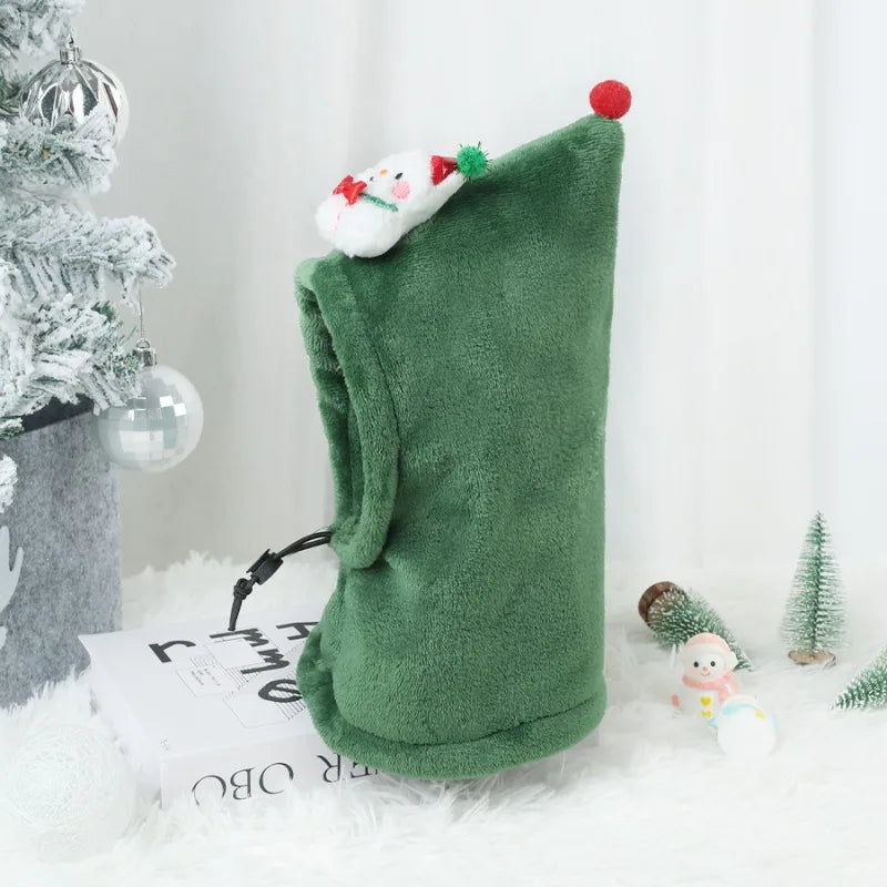 Christmas Dog Hats Pet Hat for Small Medium Dogs Winter Warm Puppy Cat Hat Christmas Party Cosplay Costume Pets Accessories