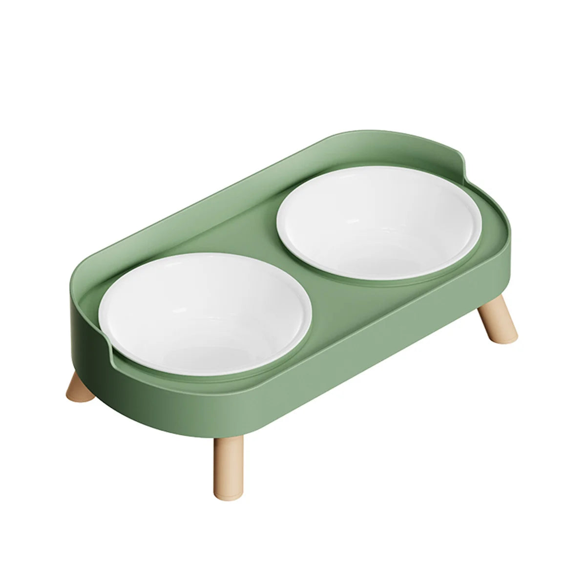 bowl for drinking water for cats and dogs with dual use