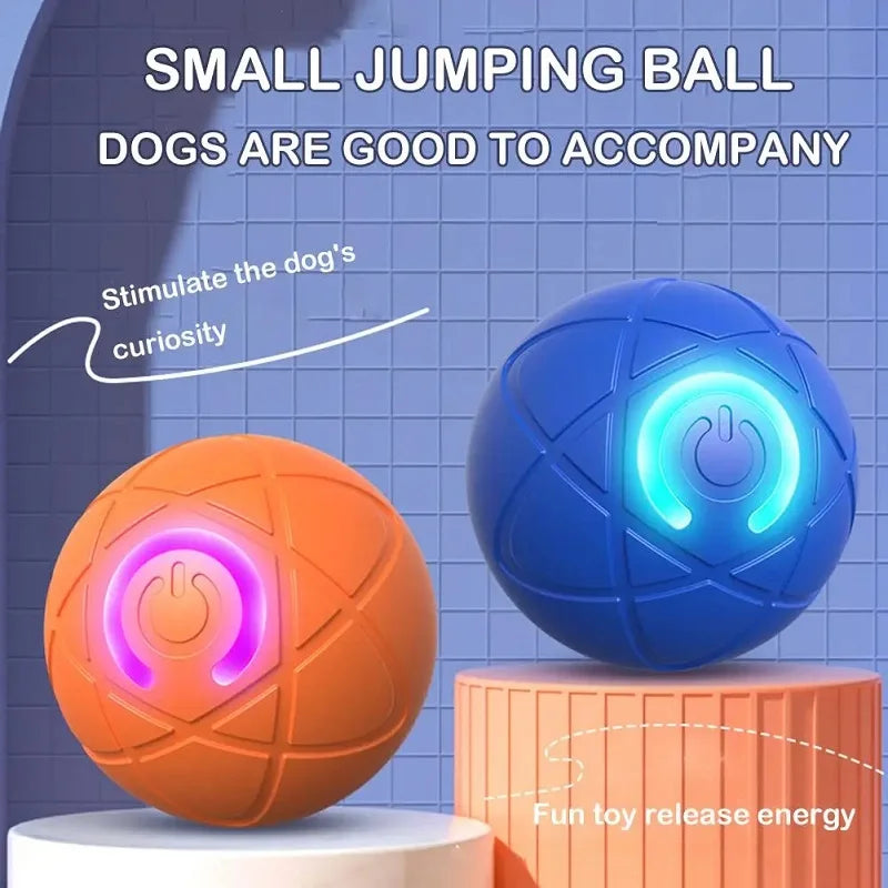 interactive ball, automatic rolling ball