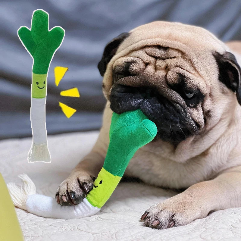 Fun plush chew toys for dogs, bite-resistant, for small and large dogs