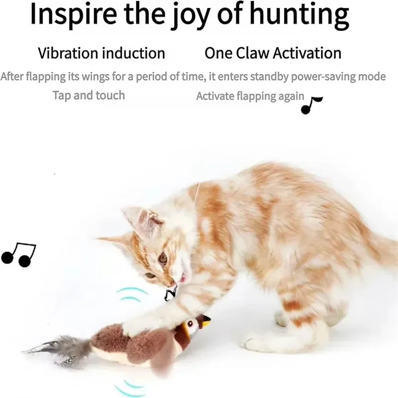 Soft plush toys for cats