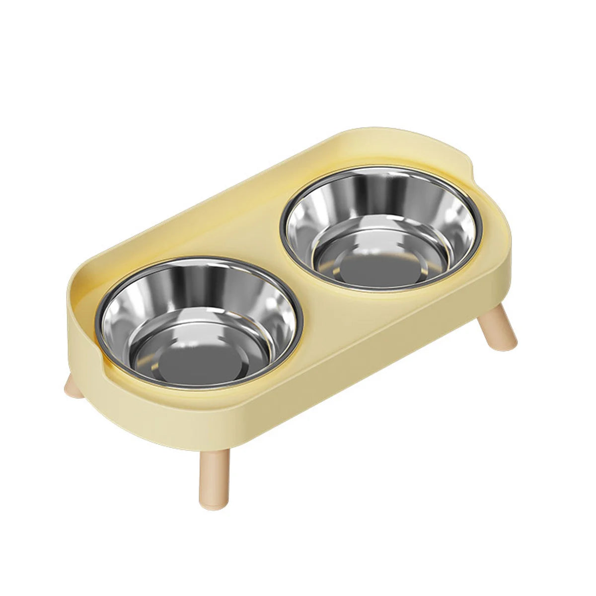 bowl for drinking water for cats and dogs with dual use