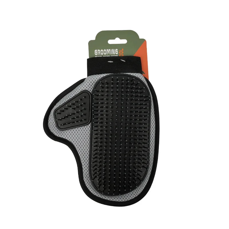 Pet grooming glove
