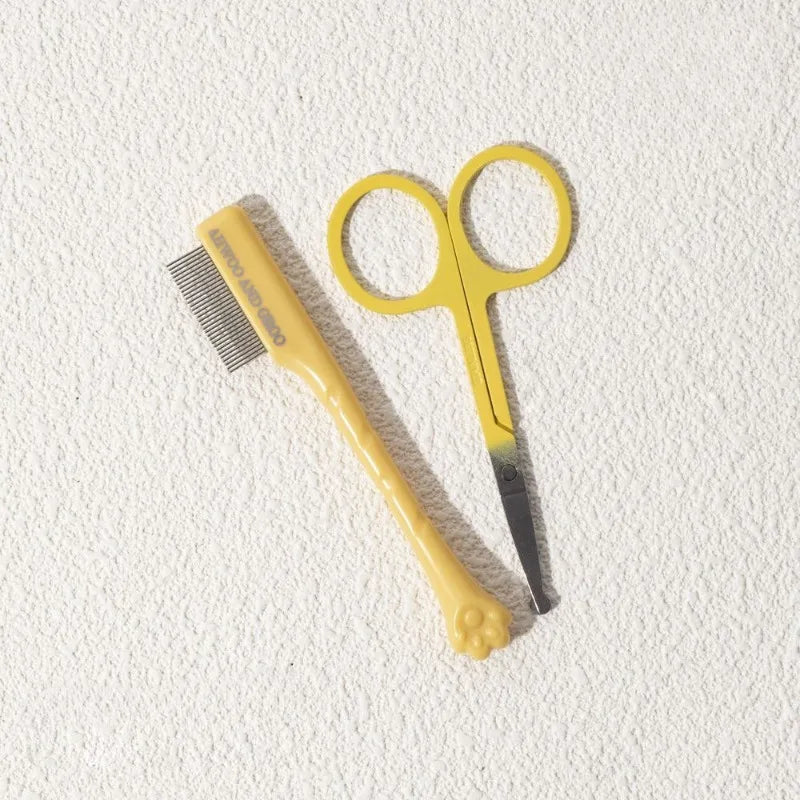 repair scissors for dog hair, comb for cat hair
