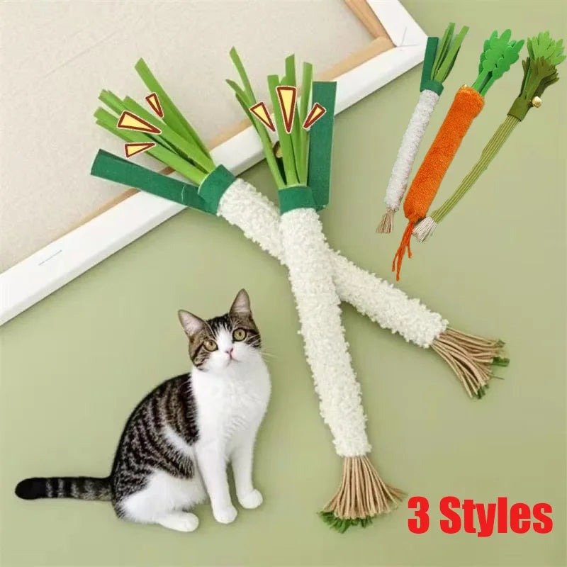 molar stick with bell for relief of kitten's milk teeth