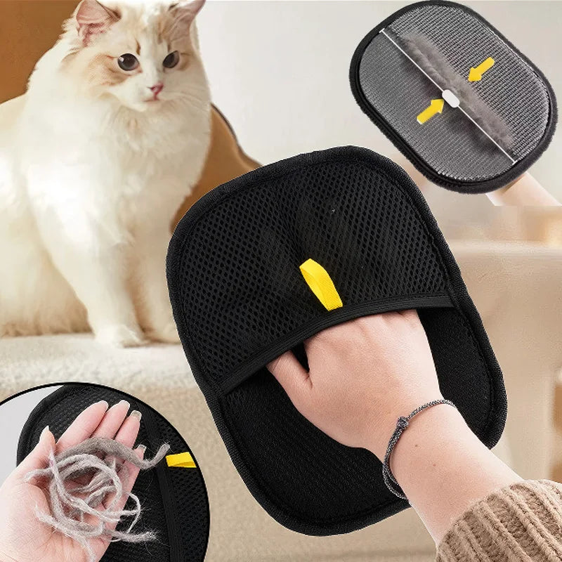 Clothing Lint Removal Gloves, Pet Hair Cleaning Tool