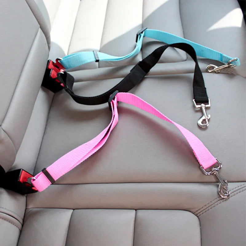 “Protect your pet in the car. Lightweight, comfortable, easy to secure, and safe for all types of vehicles.”
