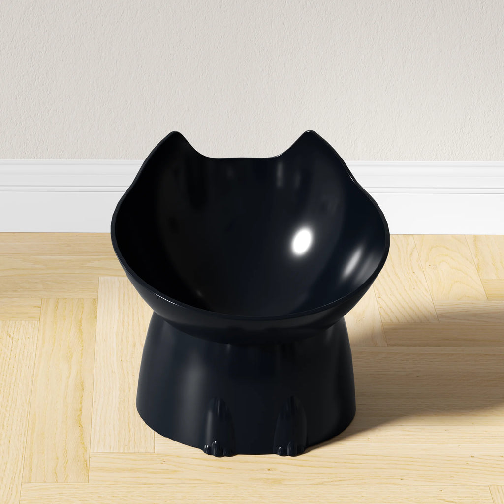 anti-tip plastic pet bowl