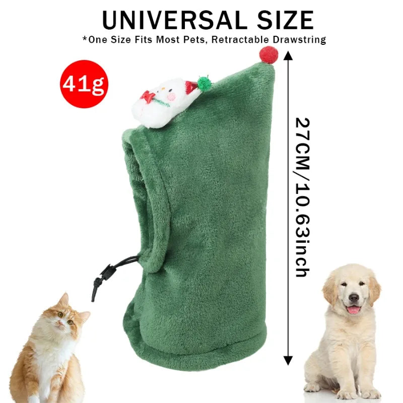 Christmas Dog Hats Pet Hat for Small Medium Dogs Winter Warm Puppy Cat Hat Christmas Party Cosplay Costume Pets Accessories