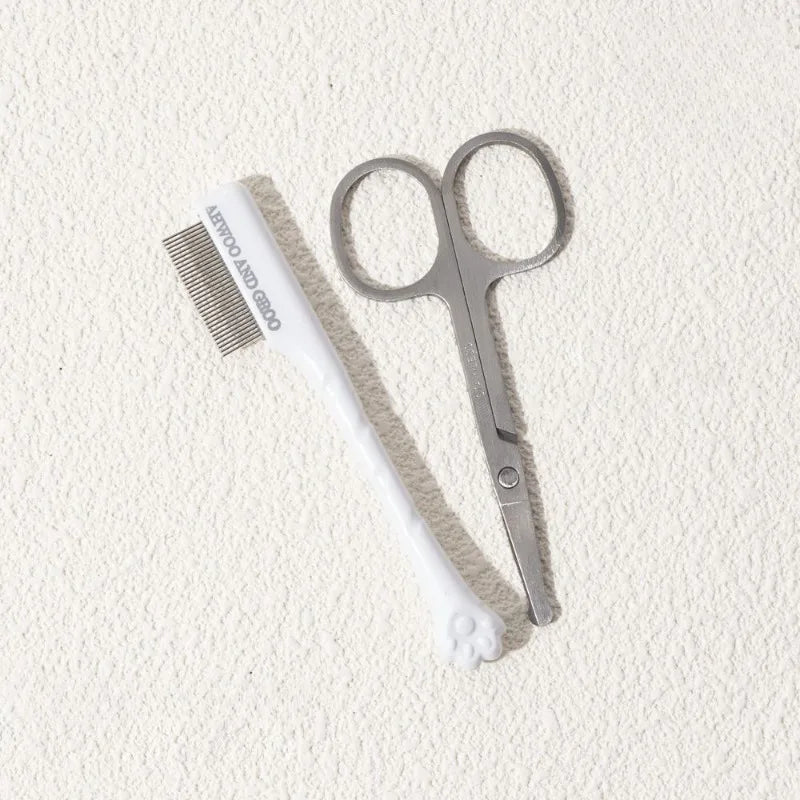 repair scissors for dog hair, comb for cat hair